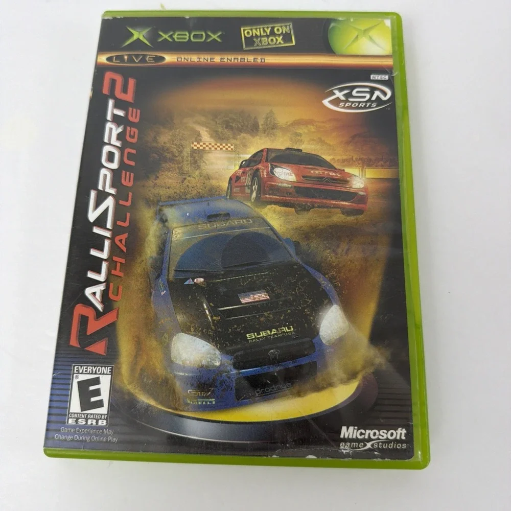 RalliSport Challenge 2 Microsoft Xbox Original Complete CIB Untested